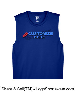 Mens Performance Muscle Tank ~ Customized Design Zoom